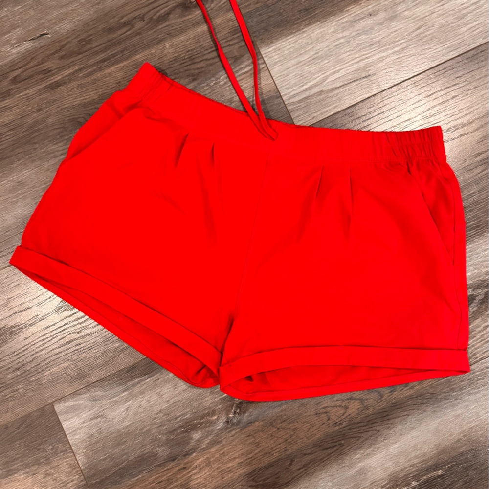 ZYIA Red Summer Shorts